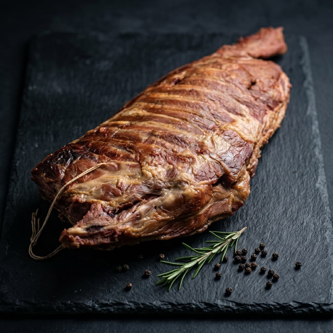 Costilla de Cerdo Sencilla Ahumada — Granel: Entera